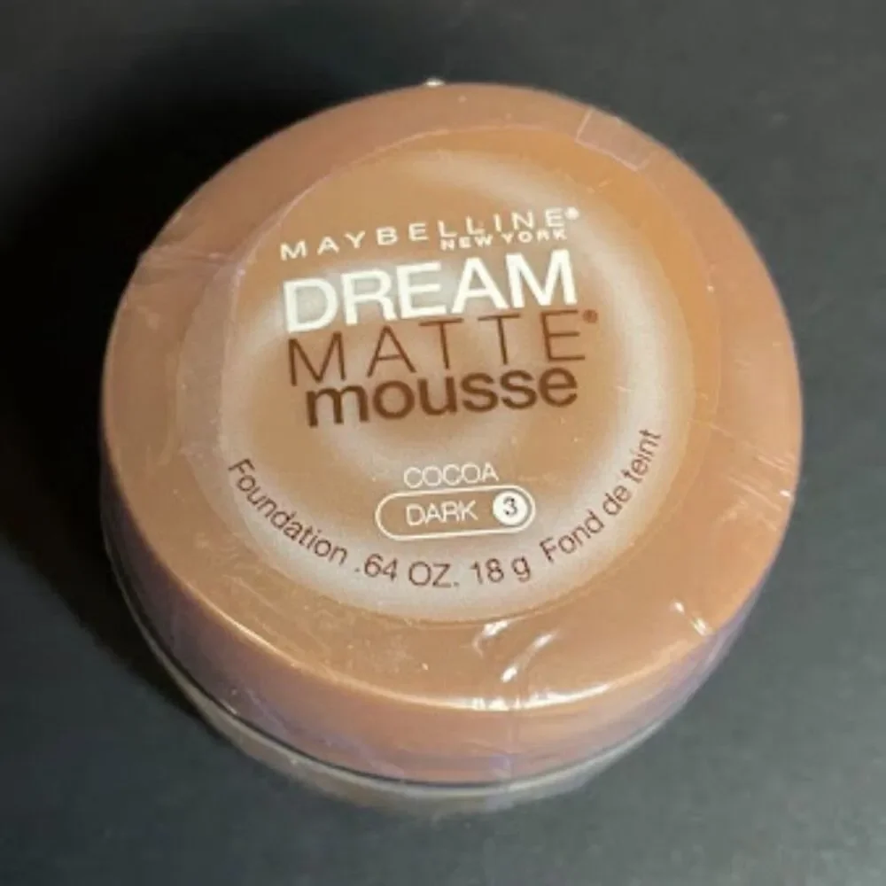 Maybelline Dream Matte Mousse Foundation Dark 3: Cocoa 0.64oz